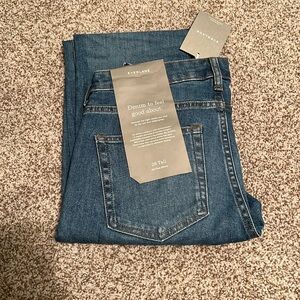 NWT Everlane jeans, 28 Tall Midrise Skinny